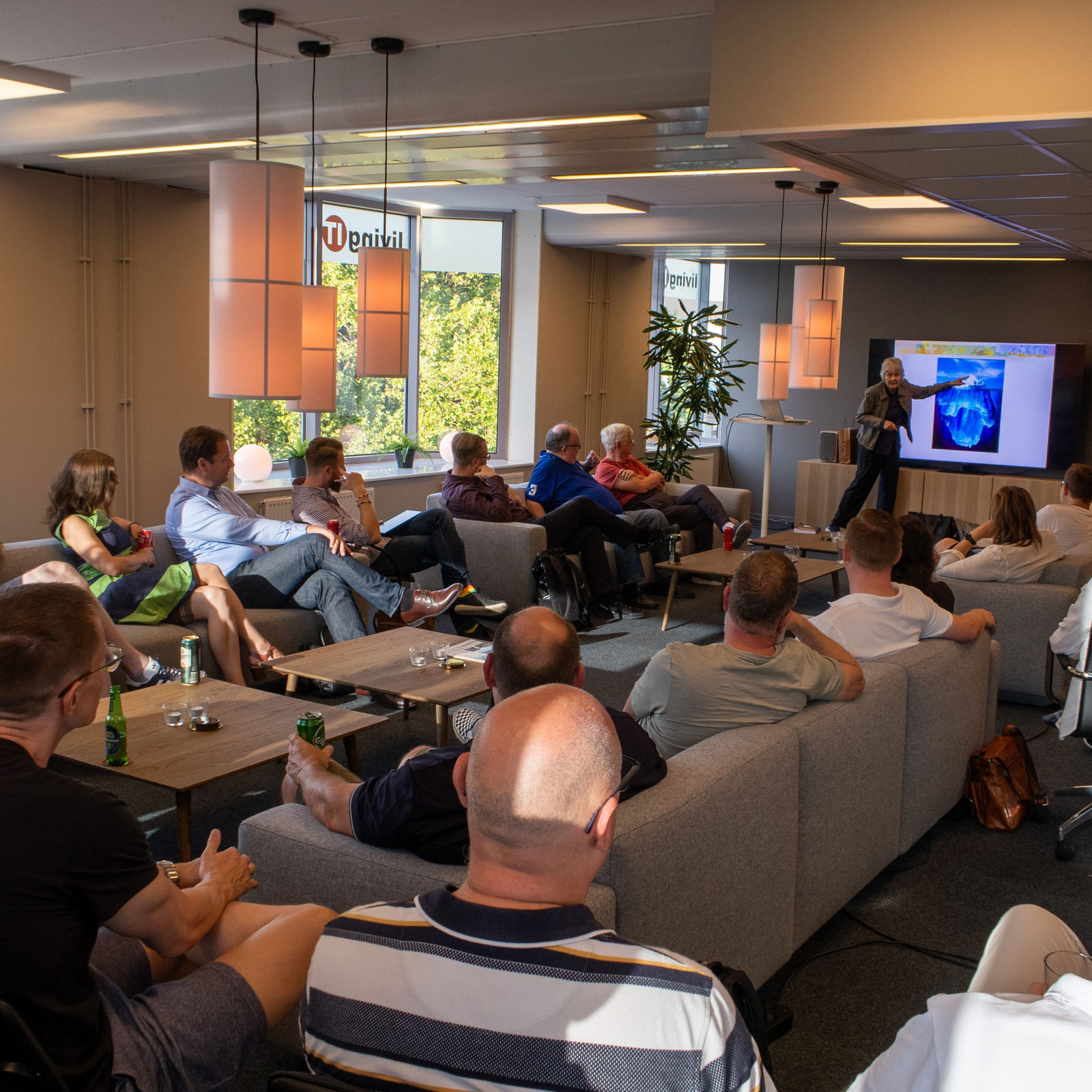 Workshop – deltagare i loungemiljö 1